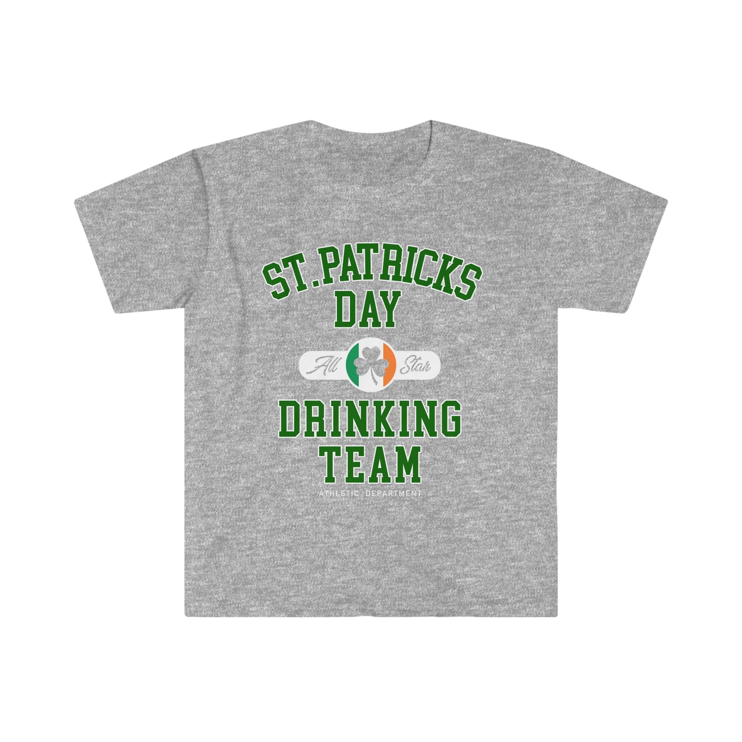 Unisex St Patricks Day Drinking Team Softstyle T-Shirt