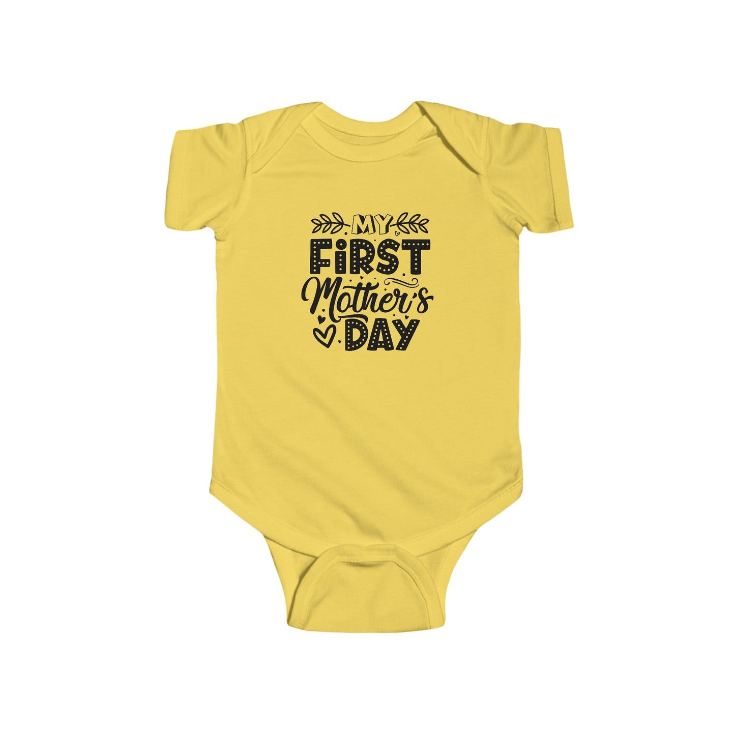 Mother's Day, First Mothers Day Onesie,  Newborn -24M, Infant Fine Jersey Bodysuit