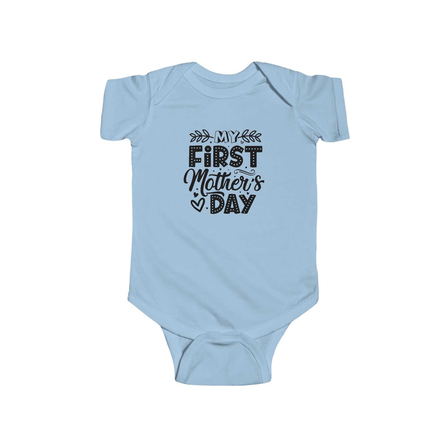 Mother's Day, First Mothers Day Onesie,  Newborn -24M, Infant Fine Jersey Bodysuit