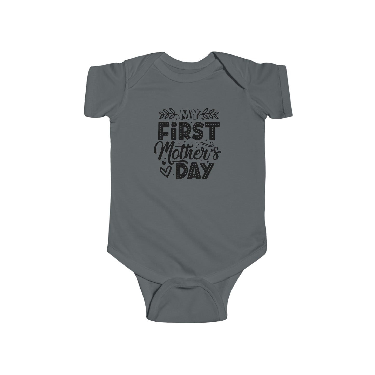 Mother's Day, First Mothers Day Onesie,  Newborn -24M, Infant Fine Jersey Bodysuit