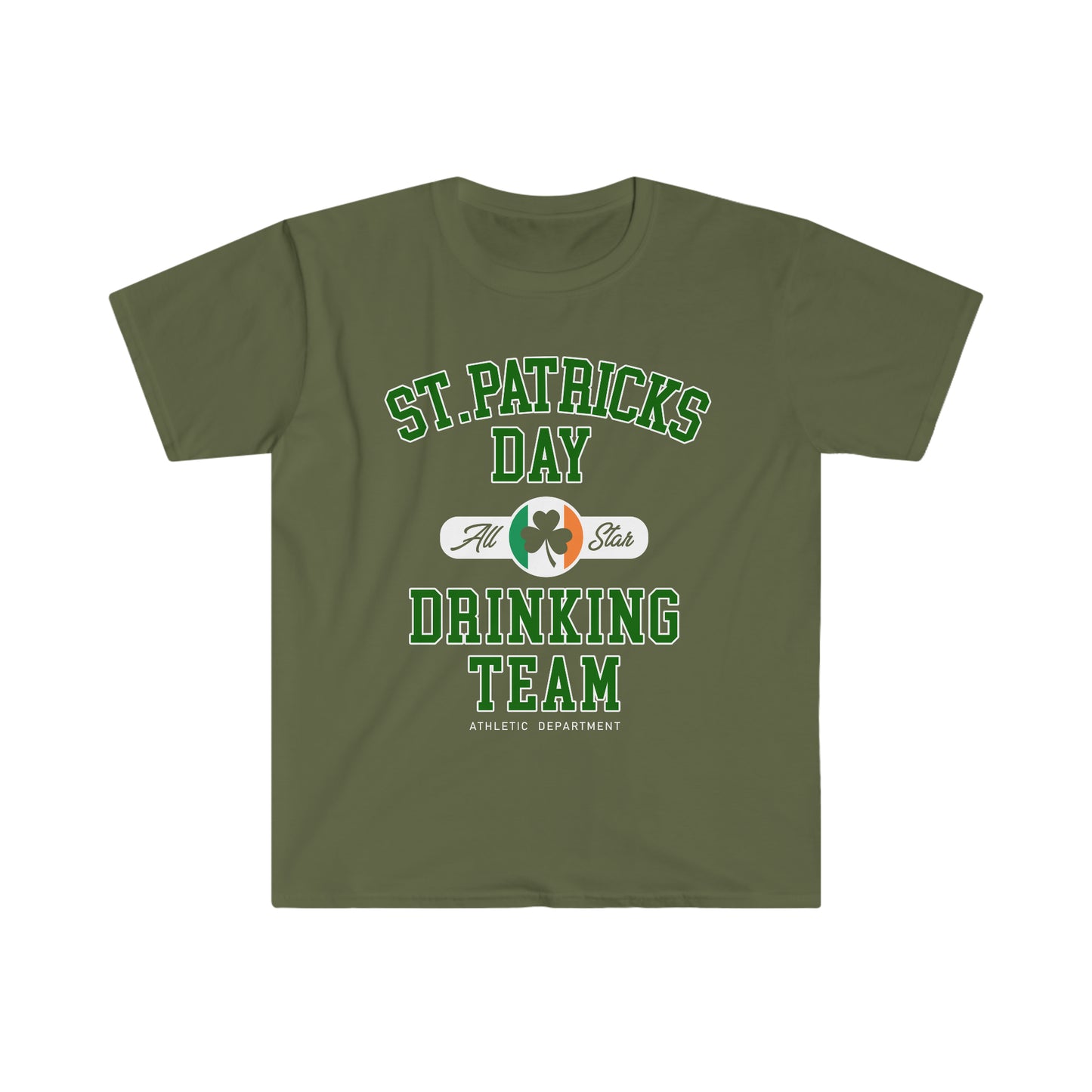 Unisex St Patricks Day Drinking Team Softstyle T-Shirt