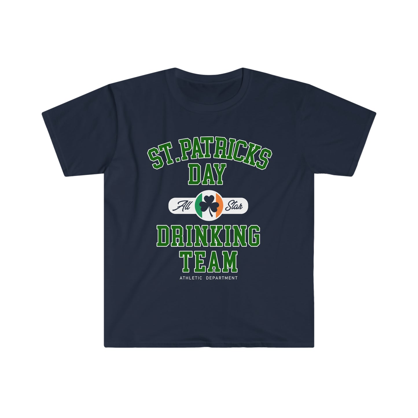 Unisex St Patricks Day Drinking Team Softstyle T-Shirt