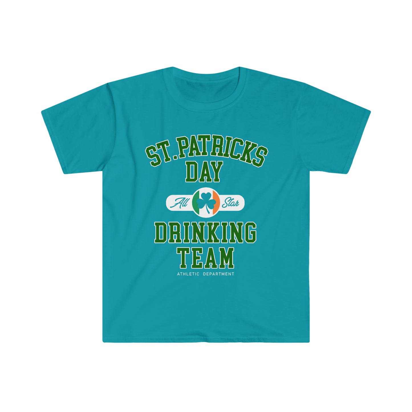 Unisex St Patricks Day Drinking Team Softstyle T-Shirt