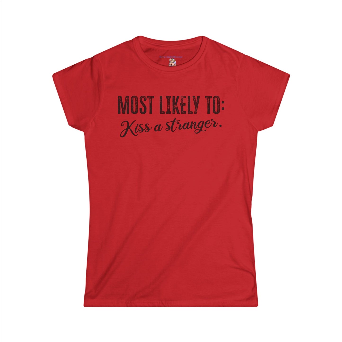 Bachelorette Party, Most Likely To, S-2XL, Women's Softstyle Tee