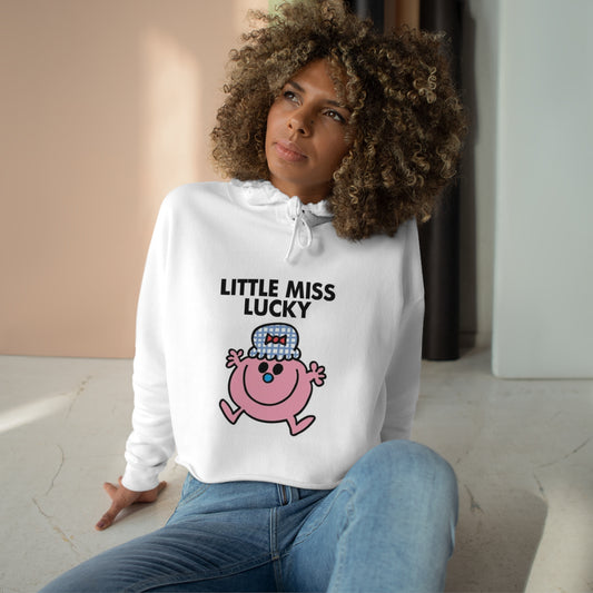 Crop Little Miss Lucky St Patricks Day Hoodie