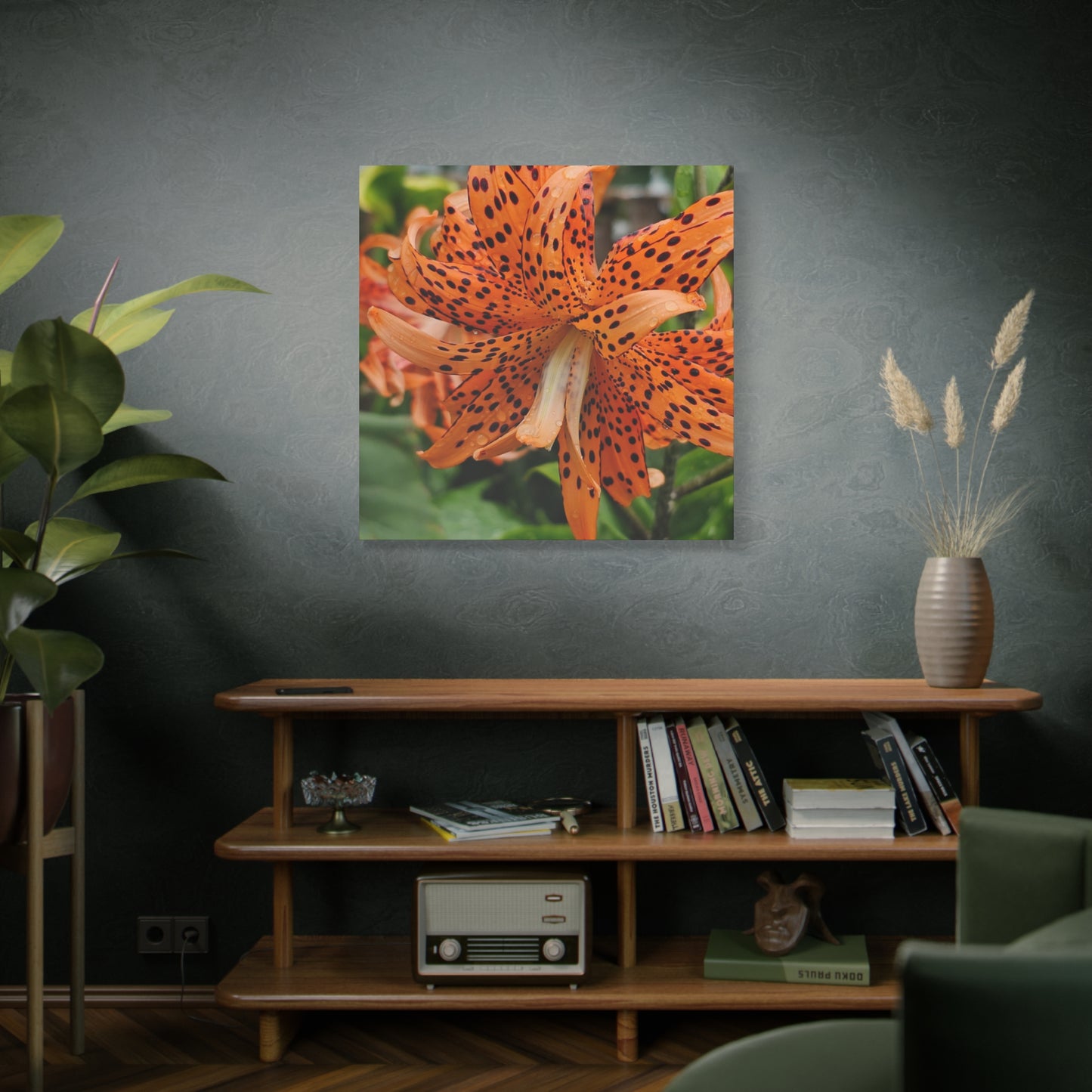 Tigerlily Thunderdome, Matte Canvas, Stretched, 1.25"